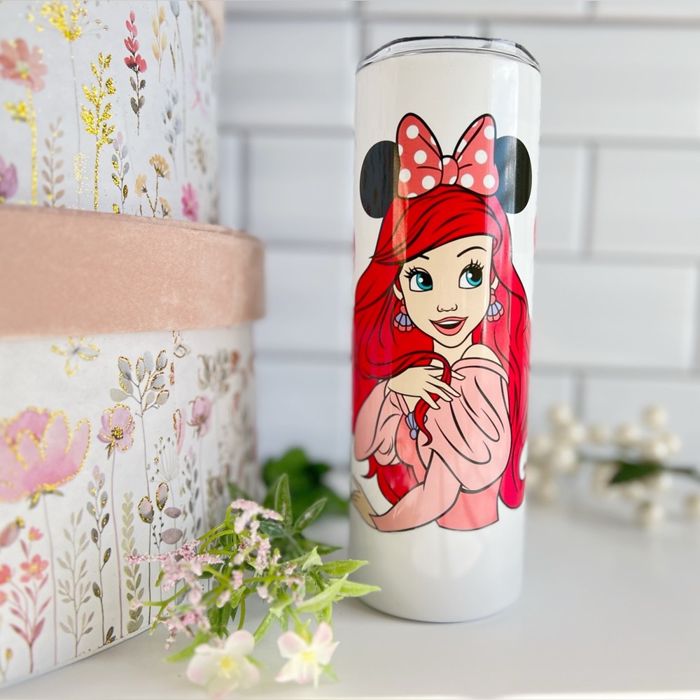 Ariel Disney Princess custom made tumbler